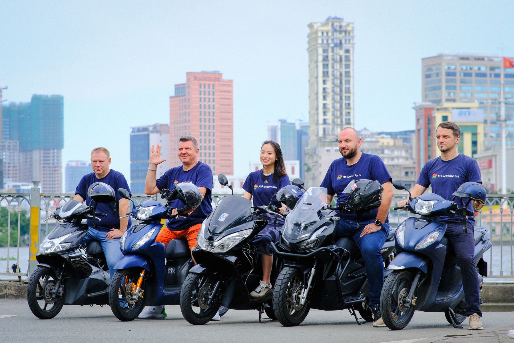 MakeYourAsia motorbike tour