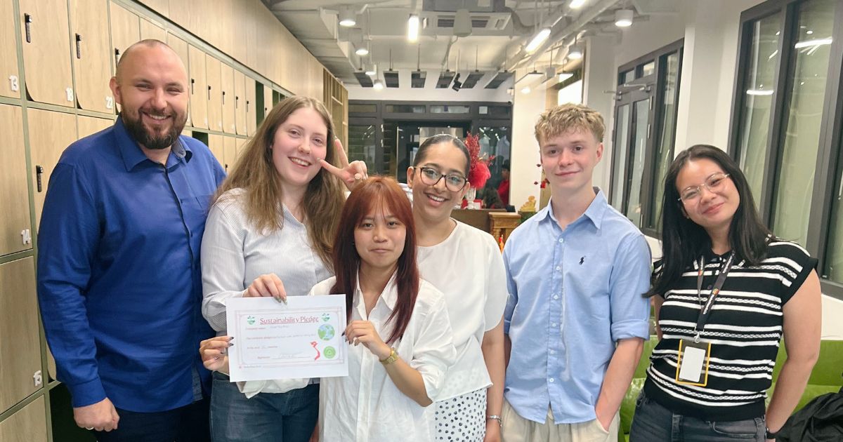 Pagoda Projects Interns Join MakeYourAsia for Sustainability Project