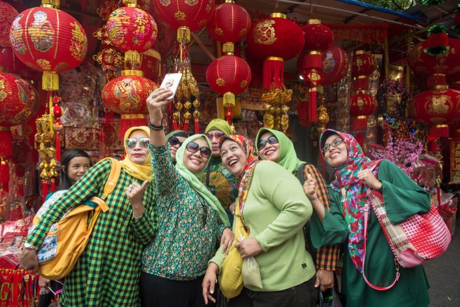 Indonesian Cap Go Meh Chinese New Year Lunar New Year
