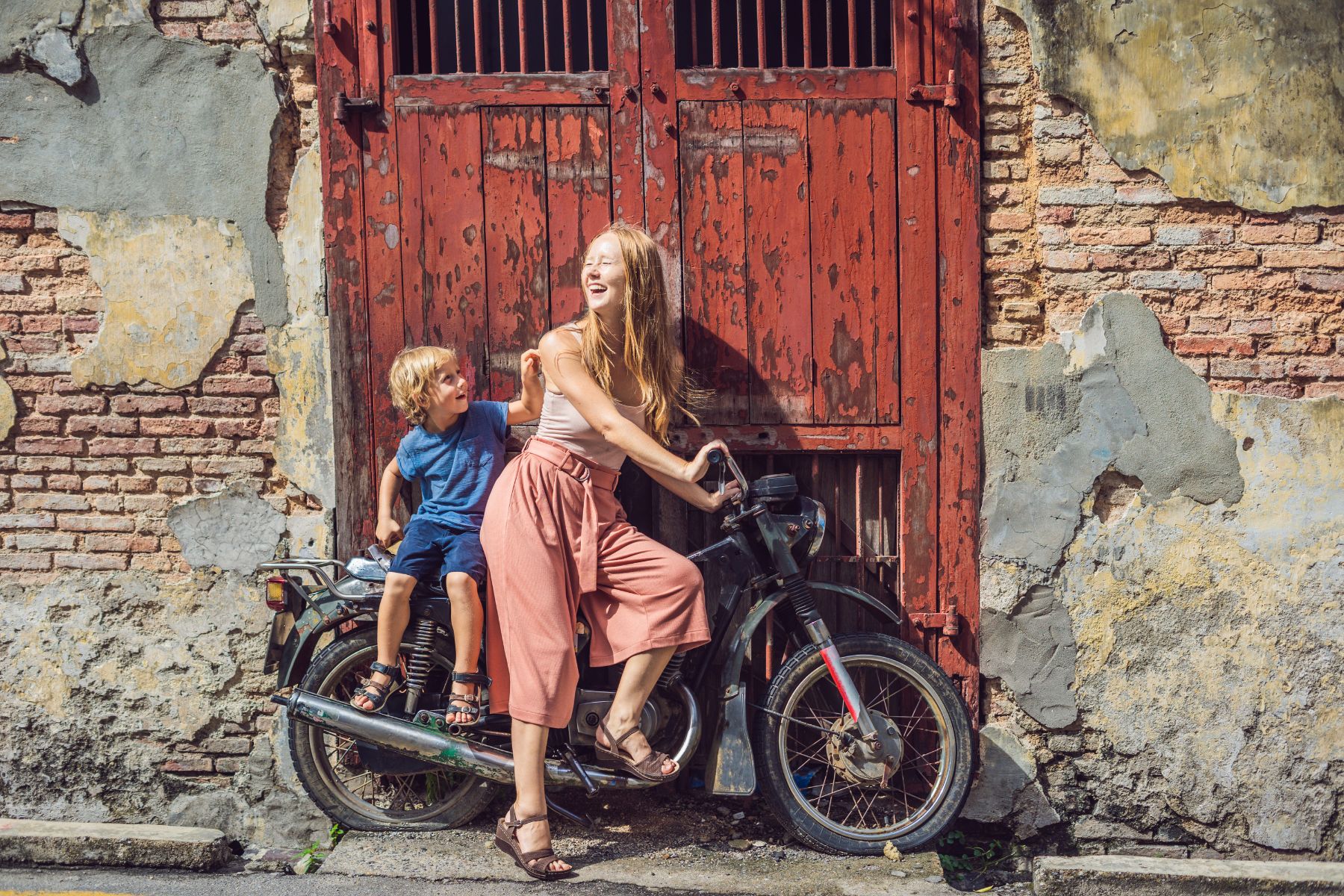 Street art and murals in George Town, Penang, Malaysia - UNESCO World Heritage site and top tourist destination