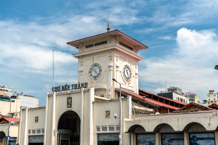 Ben Thanh market in Ho Chi Minh City, Vietnam