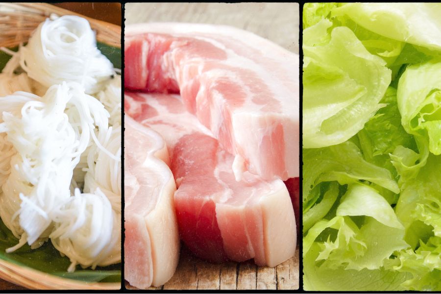 bun thit nuong ingredients