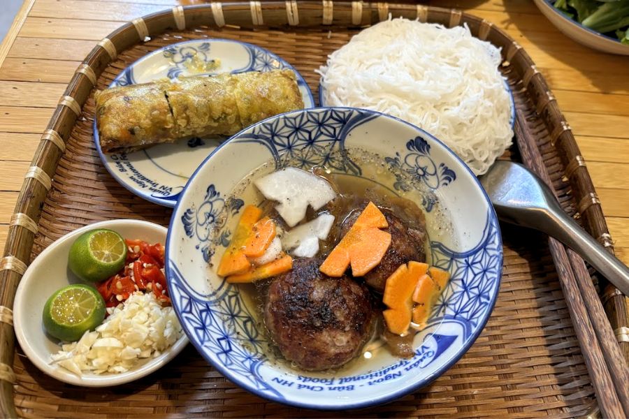 6 image Vietnamese northern dish Bun cha