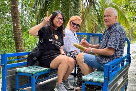 Tuk tuk, Mekong Delta