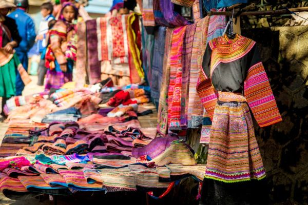 Bac Ha mountain markets in Vietnam