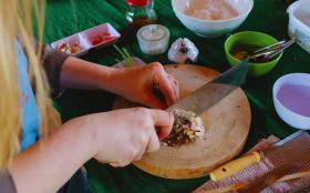 cooking class, Cu Chi