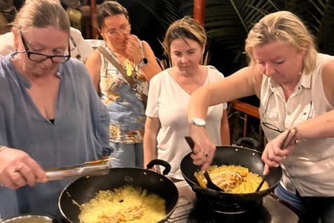 mekong tour making pancake