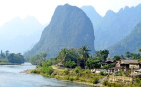 Cruise along the Nam Ou and Mekong Rivers