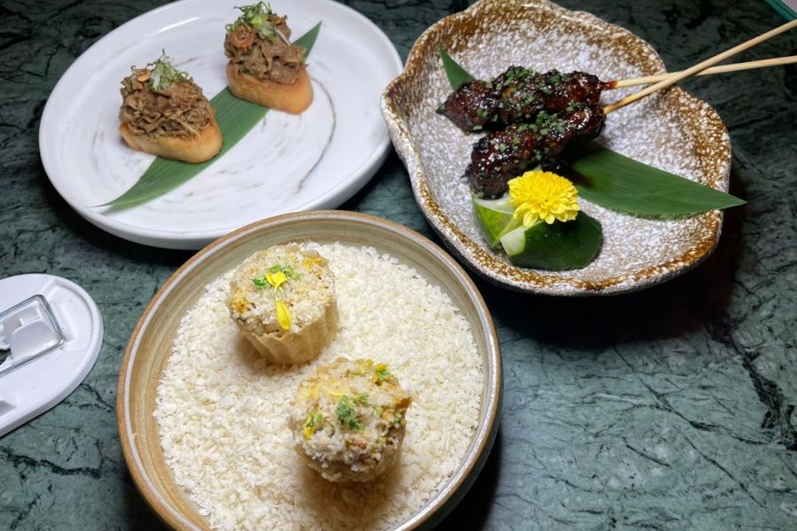 Gourmet Peranakan dishes