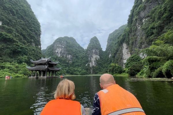 Trang An landscape UNESCO World Heritage Site Vietnam