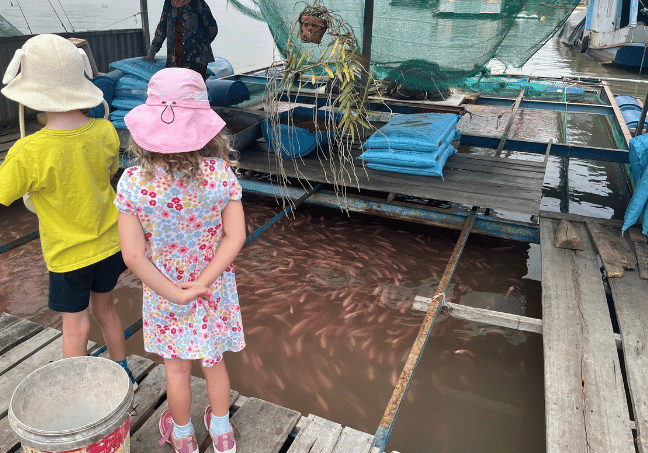 Floating fish farm - 3 Days Mekong Delta Private Tour