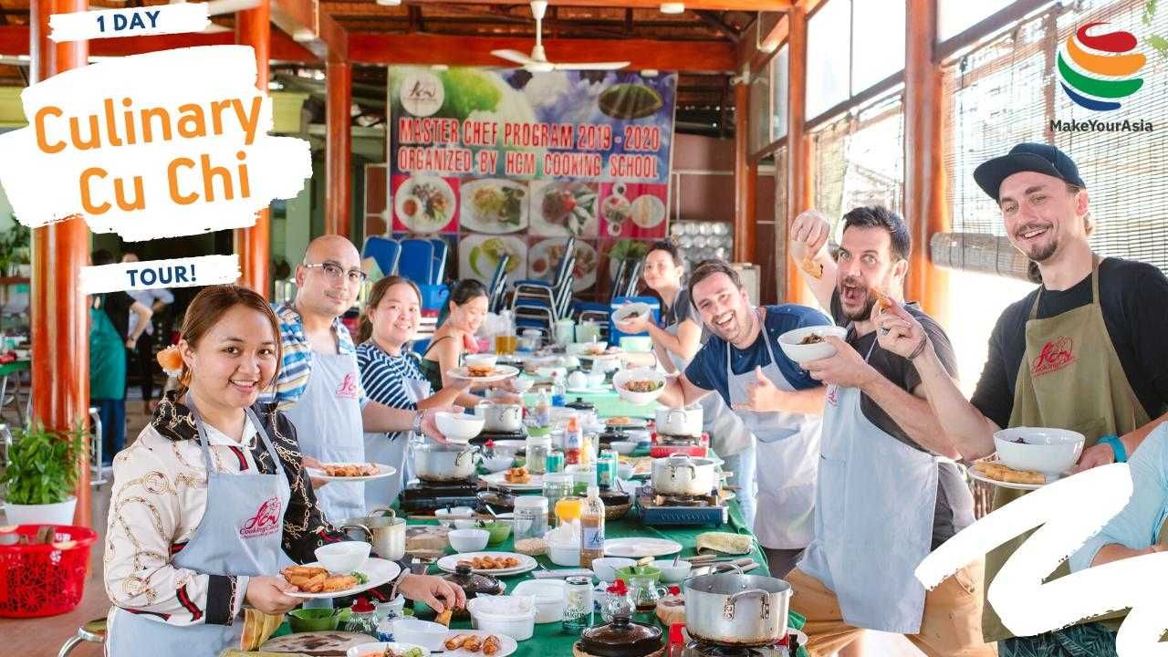1 day culinary Cu Chi tour