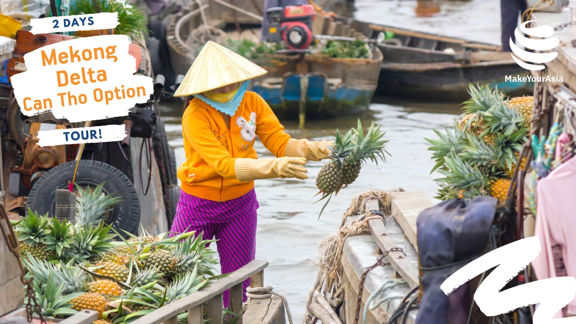 2 days Mekong Delta - Can Tho Option Tour