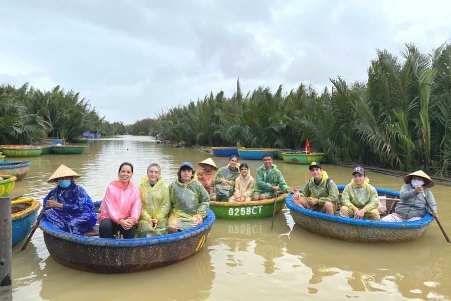 Vietname Private tour: Hoi An bamboo basket boats