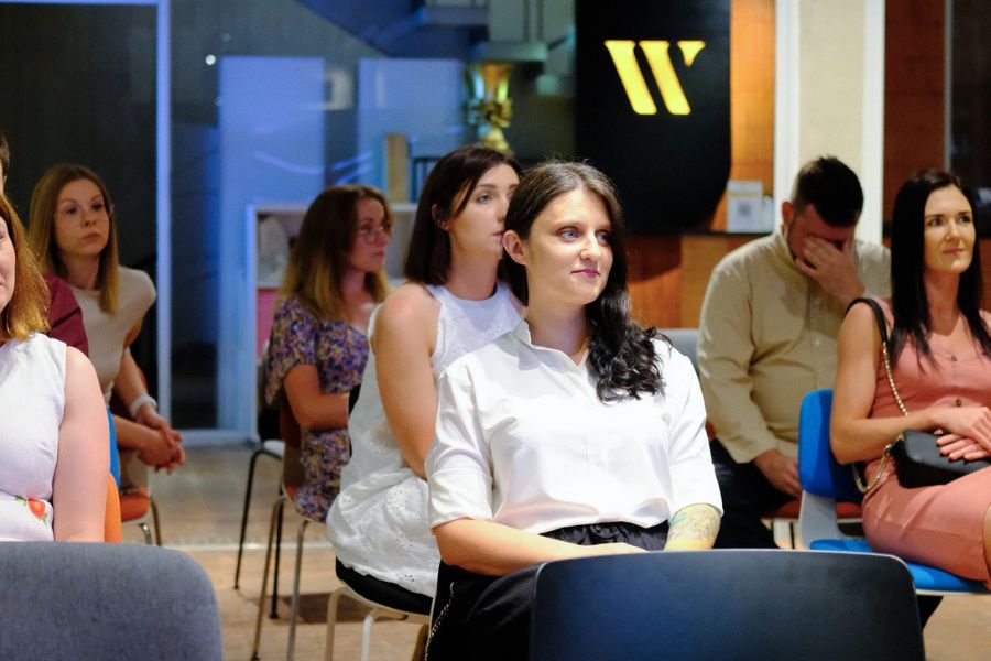 Tide Software employees attending the event to meet Nhat