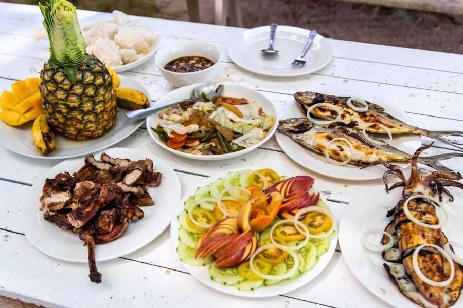 Filipino food - Palawan Island Private Tour