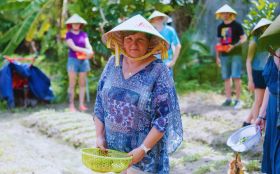 Explore the picturesque rural landscapes of Vietnamese villages