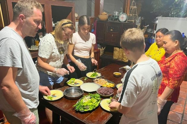 cooking class in homestay