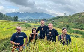 Discover the lush greenery of Sapa in the north and the Mekong Delta in the south