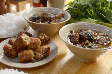 Bun cha in Hanoi