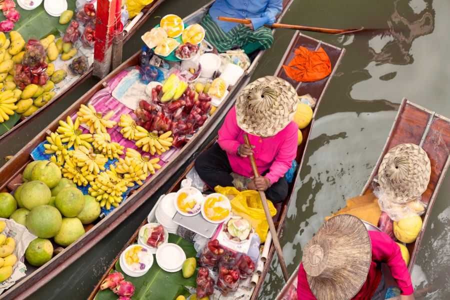 Bangkok 3-day private tour: Damnoen Saduak Floating Market