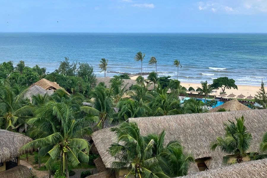 Mui Ne beachview from resort