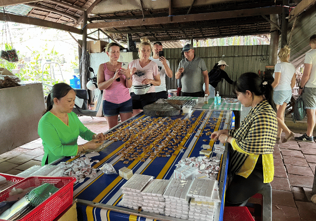 Coconut candy workshop - 1 Day Mekong Delta Private Tour