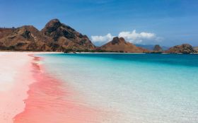 Pink beach, Komodo